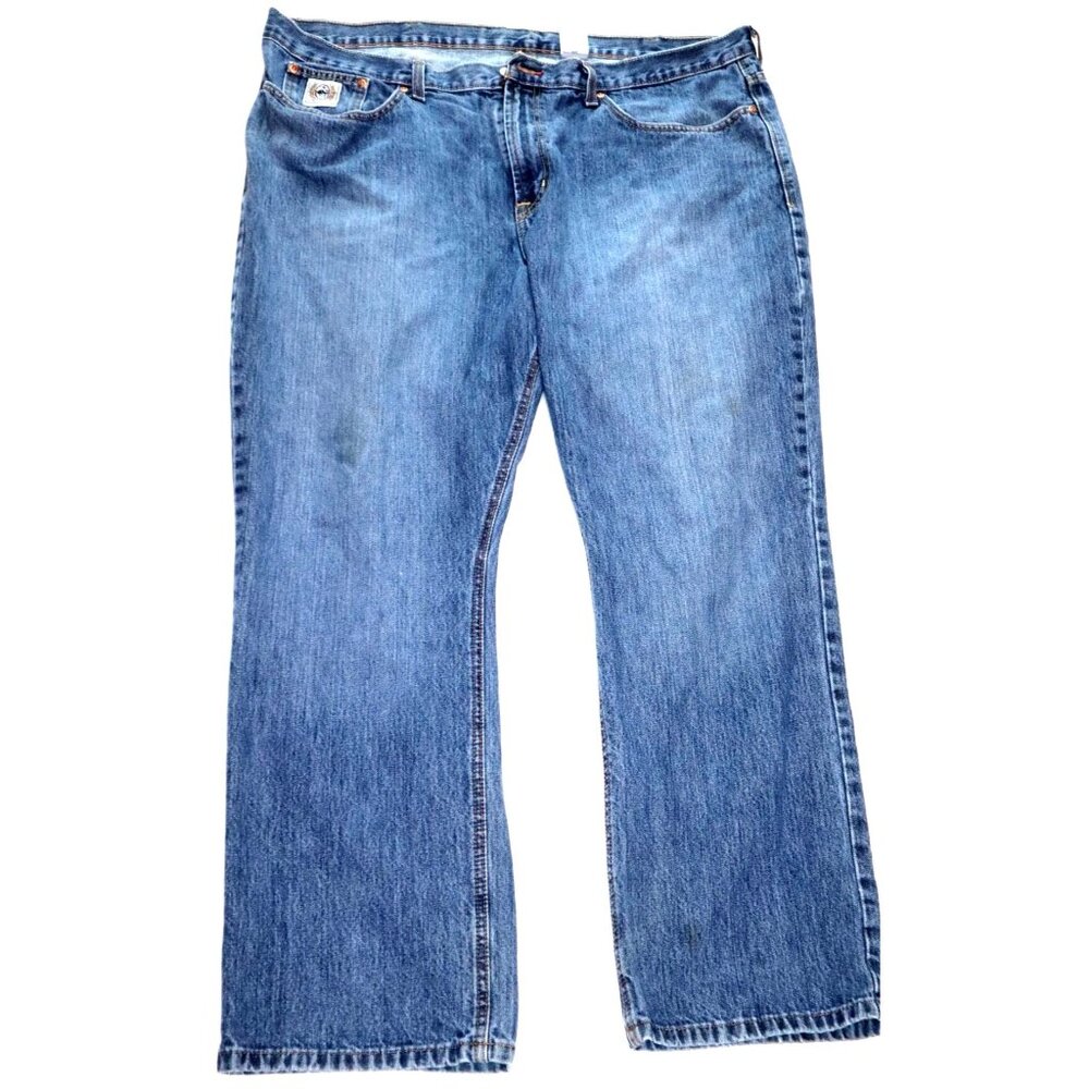 Cinch Up Blue Denim Jeans 44x32 Relaxed Fit Cowboy Western Aesthetic
